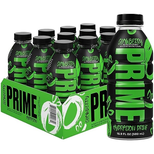 Prime - Glowberry Drink 500ml 12 Pièces