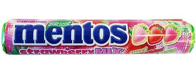Mentos Erdbeermischung 