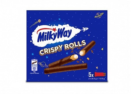 Milky Way - Crispy Rolls 5-Pack 112 Gram