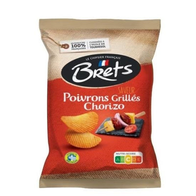 Brets - Chorizo Chips 125 Gram 10 Stück