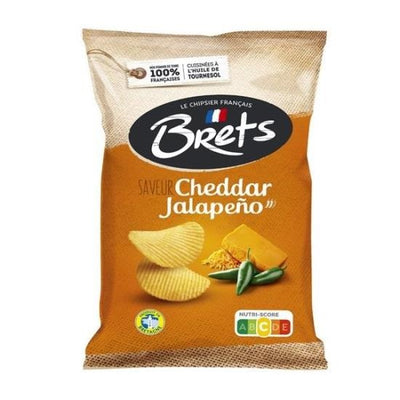Chips Brets - Cheddar Jalapeno 125 grammes