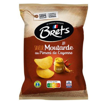 Chips Brets - Moutarde et poivre de Cayenne 125 g