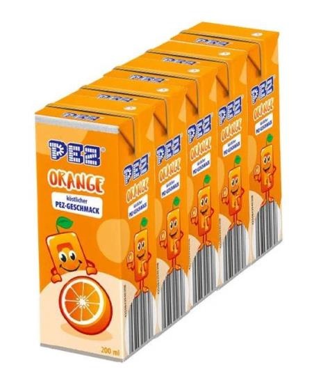 Pez - Boisson à l'orange (pack de 5)