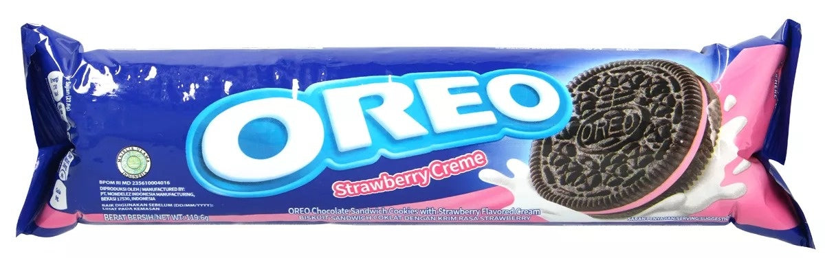 Oreo - Crème à la fraise 119 grammes