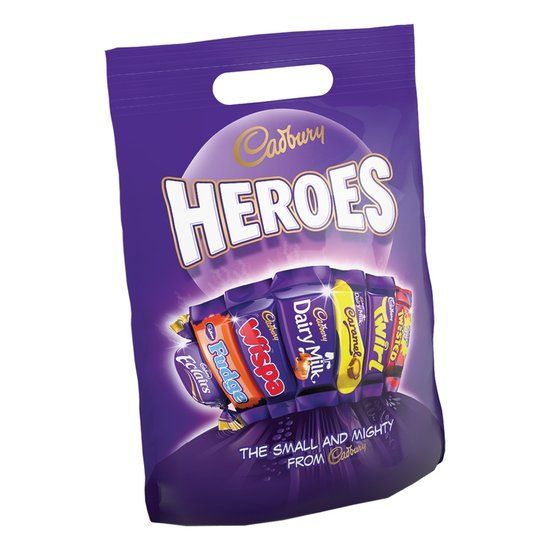 Cadbury - Helden-Geschenktasche 400 Gramm