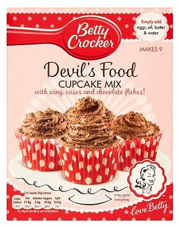 Betty Crocker - Cupcakes au chocolat noir 277 grammes