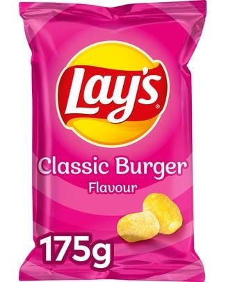 Lay's - Klassischer Burgergeschmack 175 Gramm