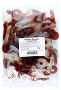Bonbons dorés - Stylos Cola 1 kg