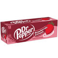 Dr Pepper - Strawberries & Cream 355ml 12 Canettes ***THT 06-05-2026***