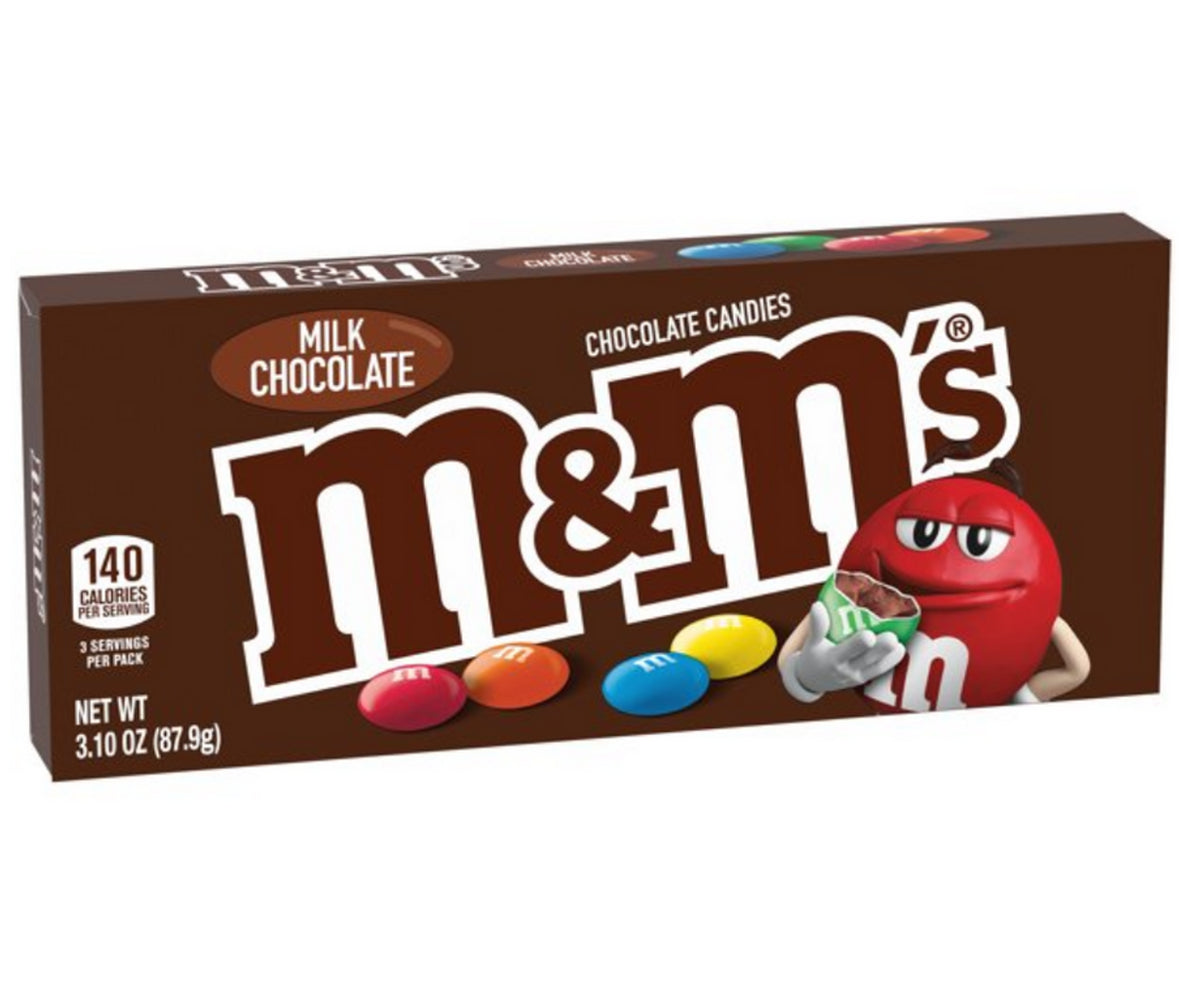 M&M's - Milk Chocolate Box 88 Gram