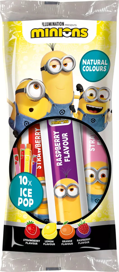 Minions - Sucettes glacées 10x50ml