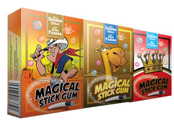Magical Stickgum 3-Pack 16 Pièces