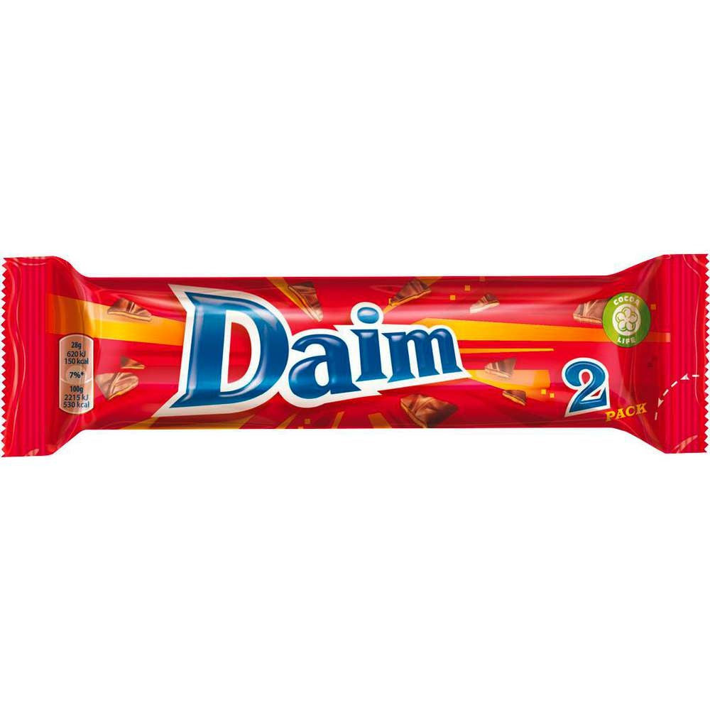 Nestlé - Daim, paquet de 2, 56 grammes