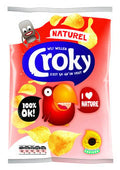 Croky Chips Natural 100 Gram 12 Zakken