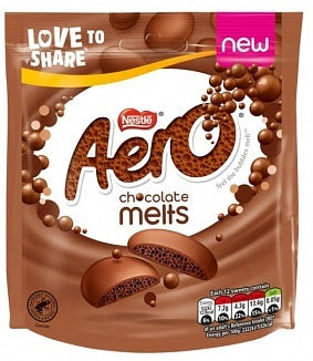 Aero - Sachet de lait fondant 92 grammes
