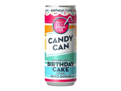 Candy Can – Sparkling Birthday Cake Zero Sugar 330ml