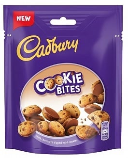 Cadbury - Cookie Bites Beutel 90 Gramm