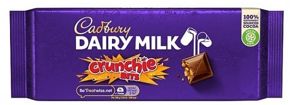 Cadbury - Dairy Milk Crunchie Bits 180 Gramm