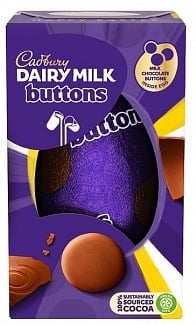 Œuf Cadbury - Boutons Géants 96 grammes