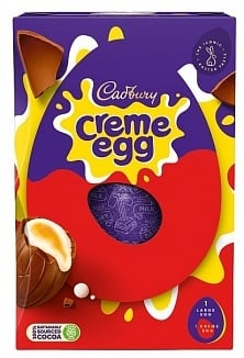 Cadbury - Creme Egg Großes Ei 195 Gramm