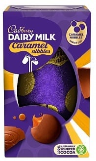 Cadbury - Caramel Nibbles Ei 96 Gramm