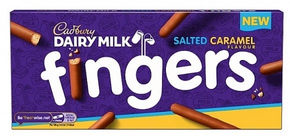 Cadbury - Salted Karamel Fingers 114 Gram