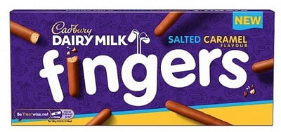 Cadbury - Salted Caramel Fingers 114 Gramm