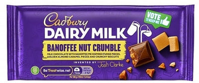 Cadbury - Dairy Milk Inventor Banoffeenut 110 Gramm