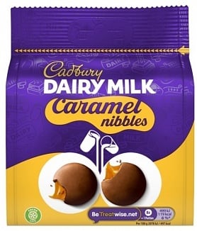 Cadbury - Dairy Milk Karamel Nibbles 85 Gram