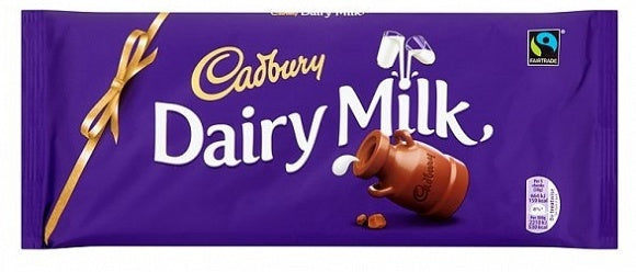 Cadbury - Tablette de chocolat au lait Dairy Milk 360 grammes