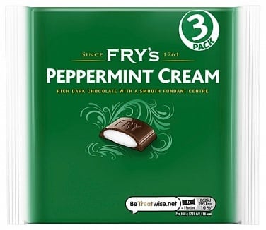 Fry's - Pfefferminzcreme, 3er-Packung, 147 Gramm