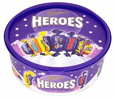 Cadbury Heroes en pot de 600 grammes