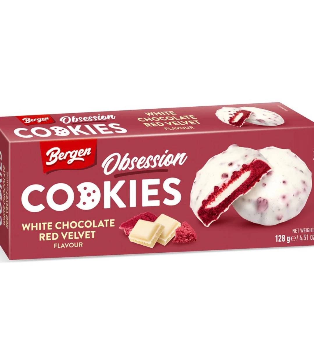 Bergen - Red Velvet Cookies 128 Gramm