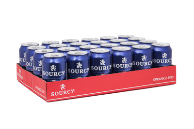 Sourcy - Rood Sprankelend 330ml 24 Dosen