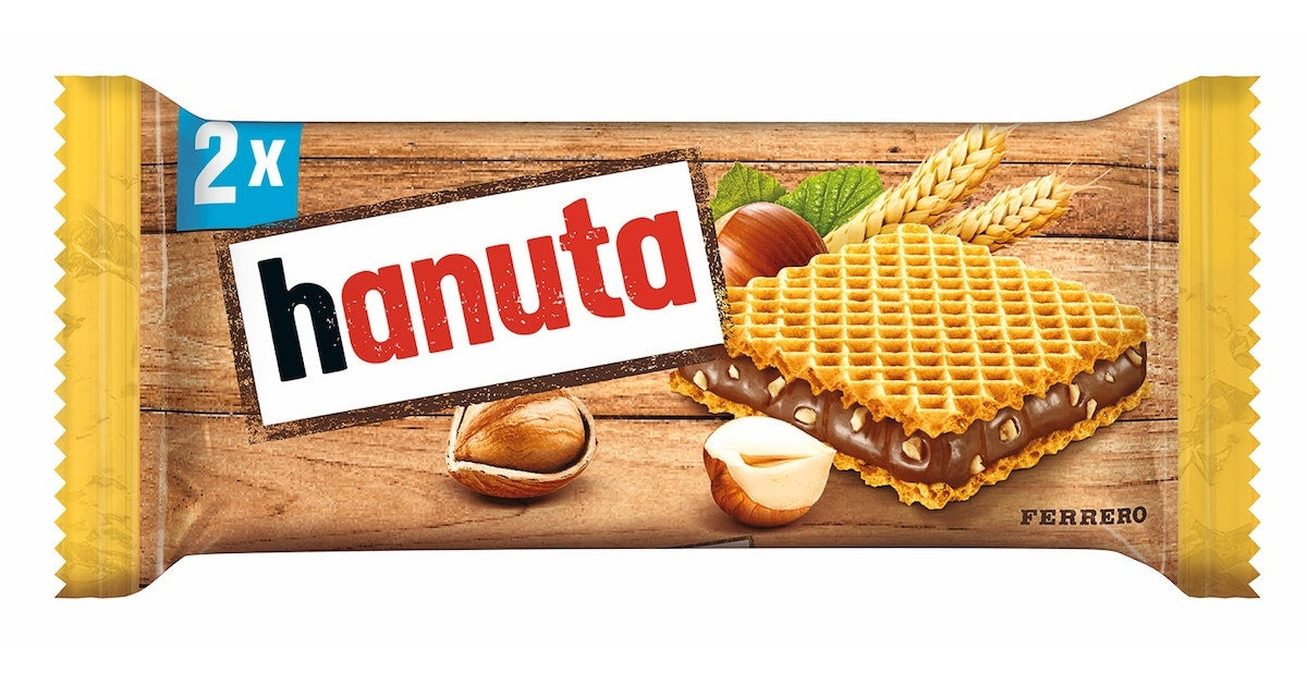 Ferrero -Hanuta 2-Pack 44 Gram