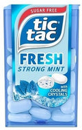 Tic Tac - Menthe fraîche et intense sans sucre 16 grammes