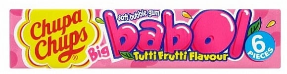 Chupa Chups - Babol Gum Tutti Fruitti 28 Gram