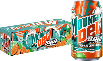 Mountain Dew - Baja Cabo Citrus 355ml 12 Blikjes