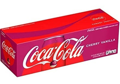 Coca Cola - Cherry Cola Vanilla 355ml 12 Dosen