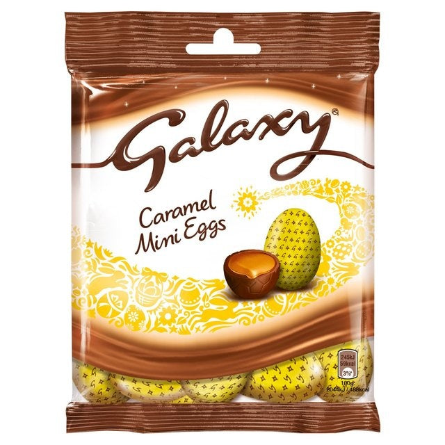 Galaxy - Karamel Chocolate Easter Mini Eggs 80 Gram
