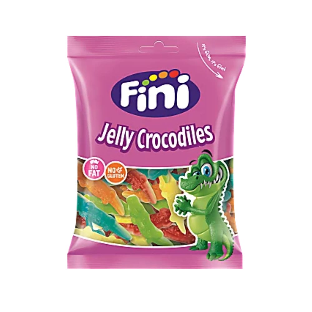 Fini - Crocodiles  75 Gram 12 Stück (Halal)