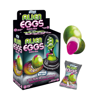 Vidal - Alien Eggs Gum 5 Gram 200 Stück