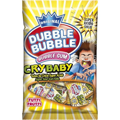 Dubble Bubble - Cry Baby Saure Kaugummimischung, 85 Gramm