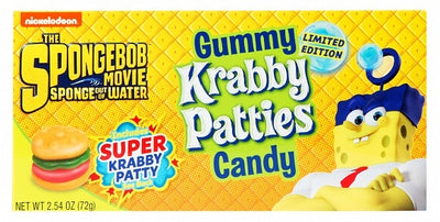 Spongebob Schwammkopf Gummibärchen-Krabbenburger 72 Gramm