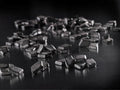 Meenk - Salmiakjes plats 250 grammes