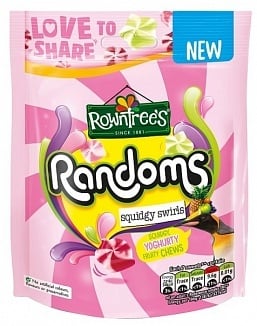 Rowntree - Squidgy Swirls 130 Gramm