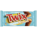 Twix - Caramel salé, paquet de 5, 250 grammes