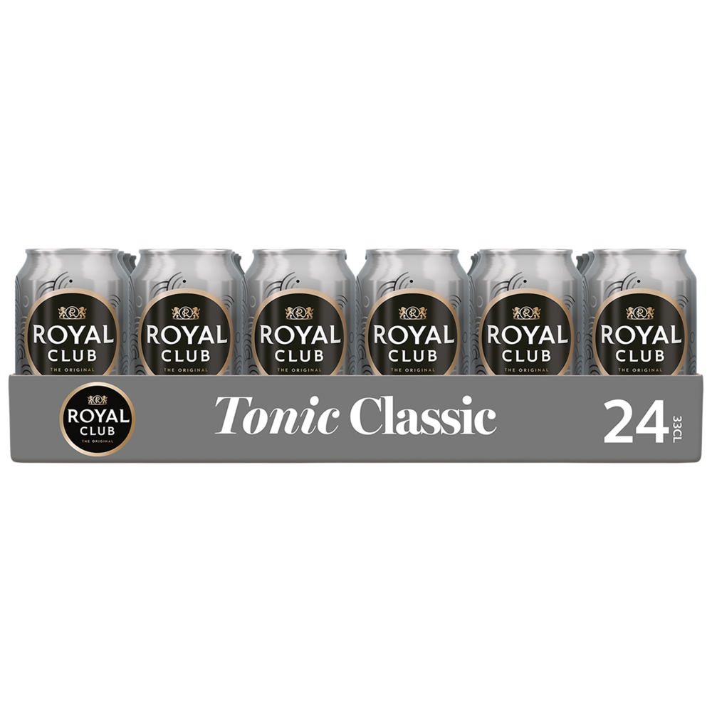 Royal Club - Tonic Classic 330ml 24 Blikjes