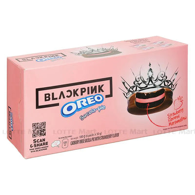 Oreo - Tarte au cola rose et noir à la fraise 180 grammes