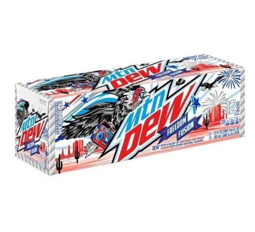 Mountain Dew - Freedom Fushion 355ml 12 Dosen